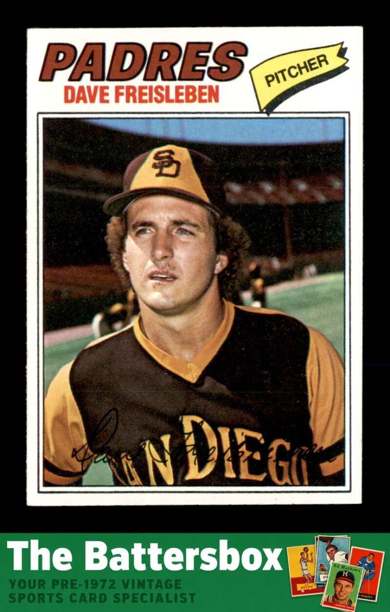 1977 Topps #407 Dave Freisleben   NM/NM+ X3824676