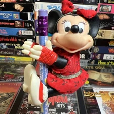 1980’s Minnie Mouse Gripper Pencil Grabber Hugger Red Madonna Gloves VTG Toy
