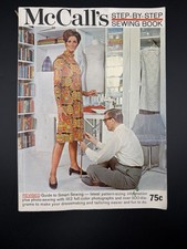 Vintage McCall&rsquo;s Step By Step Sewing Book 1967 Learn To Sew Paperback