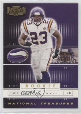 2001 Playoff Preferred National Treasures Gold /50 Michael Bennett Rookie RC yj7