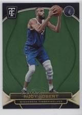 2024-25 Panini Totally Certified Green Platinum Mirror /5 Rudy Gobert #30 1r05