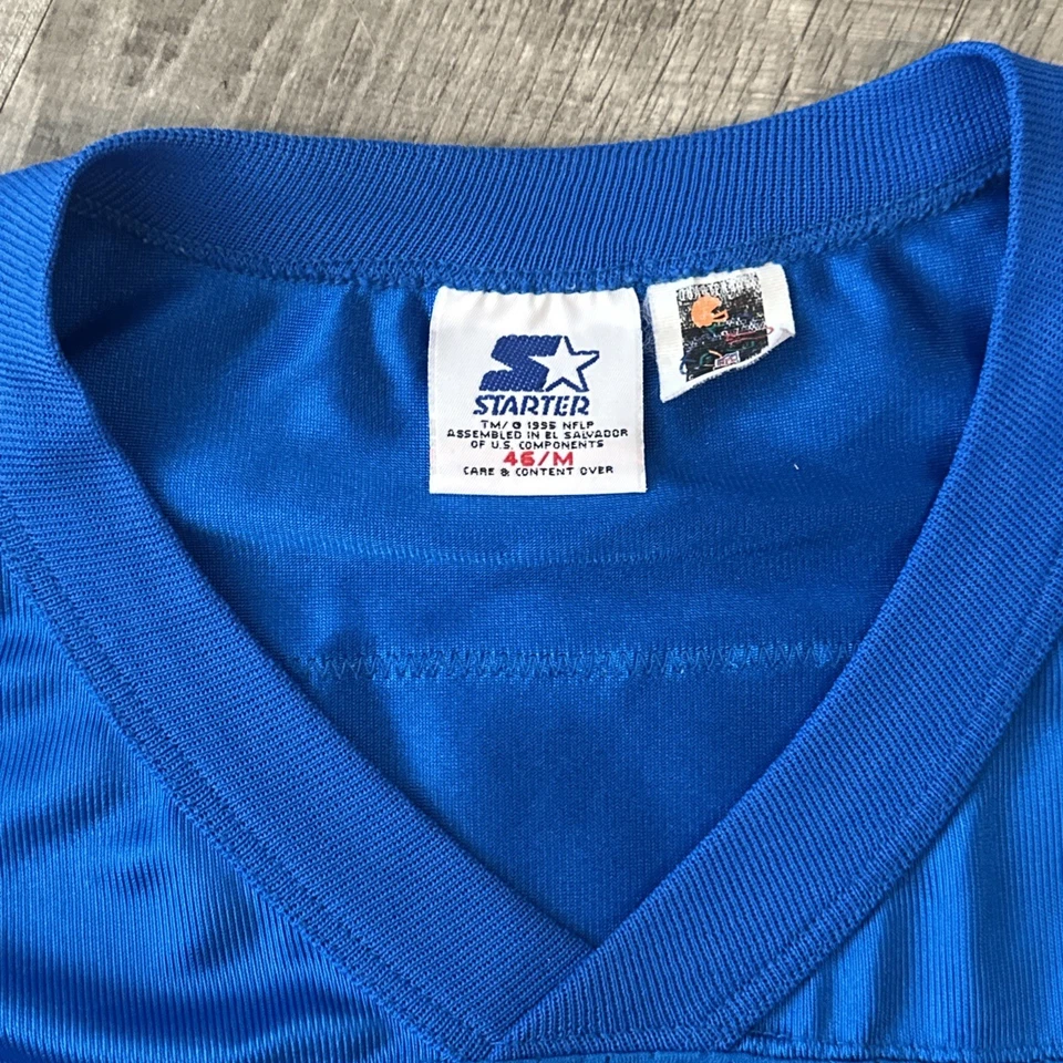 Camiseta deportiva de colección Barry Sanders Detroit Lions Starter #20-azul/blanco-hombre 46 talla mediana Foto 3 de 4