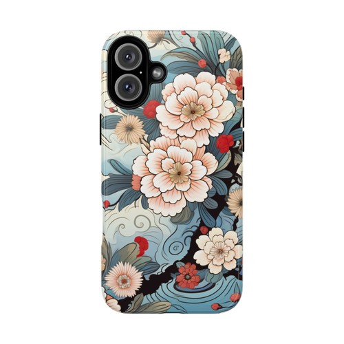 Japanese Floral Art - Tough Phone Case - iPhone, Galaxy, Google Pixel Models - 第 38/203 張圖片