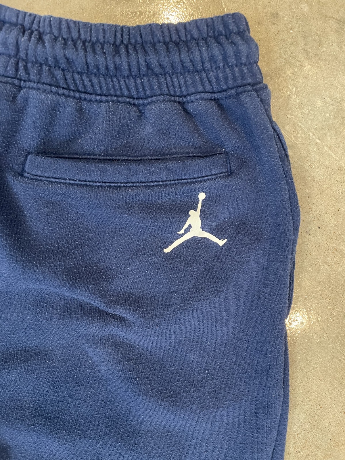 Air Jordan Jumpman Joggers Youth XL Blue Fleece Nike Athletic Casual thumbnail 6
