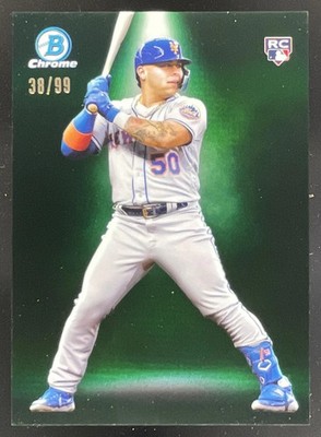 2023 Bowman Spotlights Chrome Green Refractor #BS-12 Francisco Alvarez RC /99