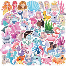 10/30/50PCS Cute Starry Sky Cat PVC Sticker Aesthetic Stationery Decoration Scra