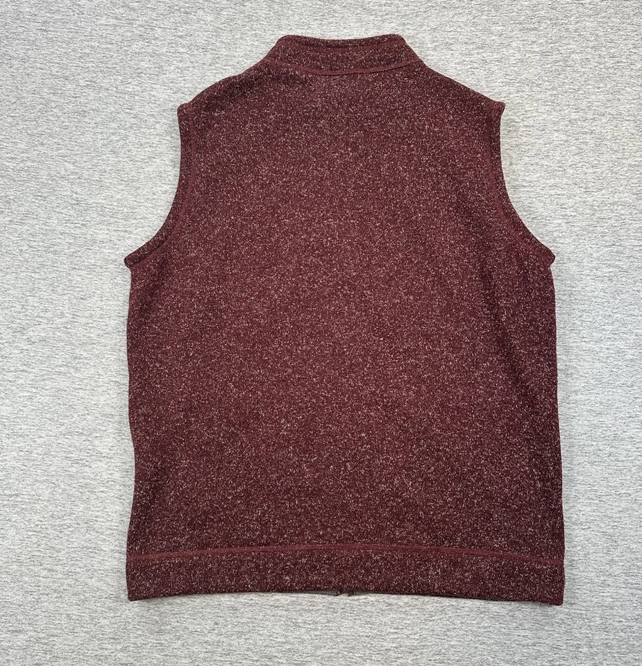 Peter Millar Suéter Chaleco Para Hombres Grande Canela Corona Vellón Cremallera Completa Del Mar Golf Foto 2 de 4