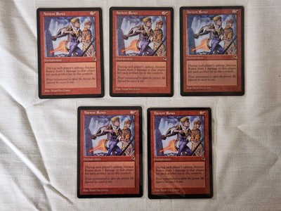 Played Ancient Runes Tempest Mtg Magic the Gathering