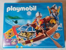 Playmobil 4295 - Schatztransport im Ruderboot - Konquistadoren - neu & OVP