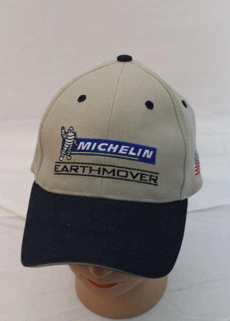 Michelin Earthmover Hat Adjustable Embroidered Kh… - image 1