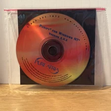 Vintage Purify For Windows NT Version 4.0.1 Pure Atria Software CD 1993-1996 NOS