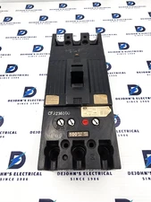 FPE CFJ236100 100 AMP 3 POLE 600V CIRCUIT BREAKER  (HAS A SMALL CHIP)