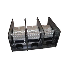MERSEN MPDB69153 Power Distr Block,Al,1000V AC/DC 25CC43