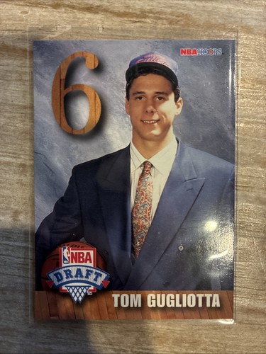 Tom Gugliotta #E 1992 Hoops Draft Redemption card