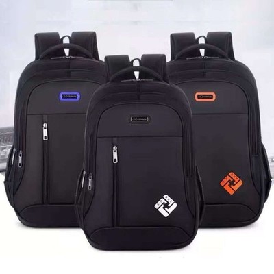 17'' Anti-theft Laptop Backpack Shool Book Bag Oxford Travel Rucksack w USB Port