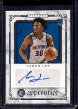 2020-21 Chronicles Excalibur Apprentice Signatures Saben Lee Auto RC