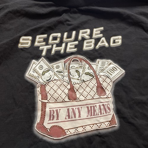 Secure the bag by any means 2XLT T-shirt - Picture 2 of 5