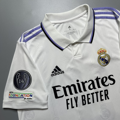 REAL MADRID ADIDAS 2022/2023 SOCCER HOME JERSEY #9 BENZEMA SIZE