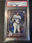 2025 Bowman Mega Box Shohei Ohtani Chrome #17 Burgundy REFRACTOR /275 PSA 10