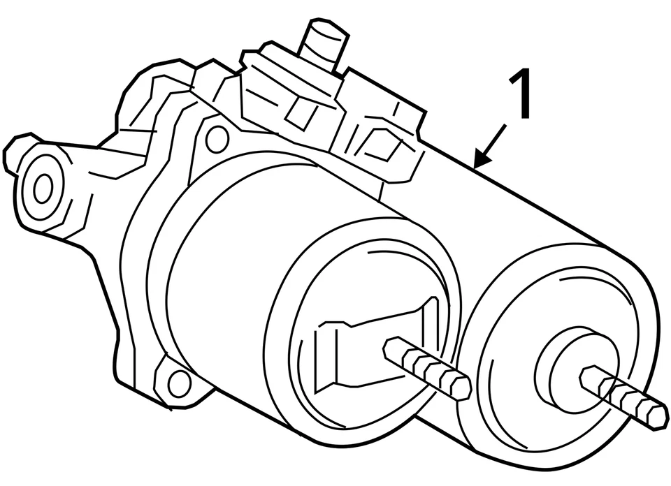 Atuador e bomba de peça de freio antibloqueio VIN J compatível com 12-14 16-18 RAV4 651089 - Imagem 4 de 4