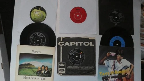 Paul McCartney singles x6 #2 : Band on the run : Hi hi hi : Take it away