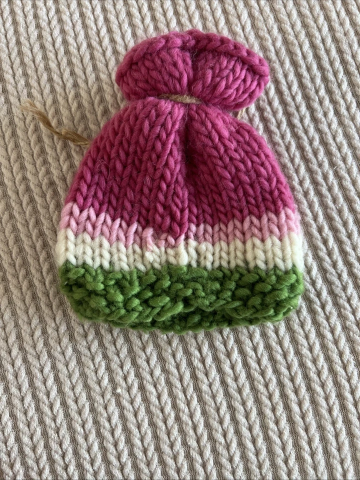 Ручной работы новорожденного младенца фотографии бутик ремесленник реквизит вязаный арбуз шляпа - Изображение 2 из 4