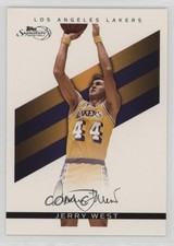2008-09 Topps Signature Facsimile Signature 80/289 Jerry West #TS-JW HOF 0t1