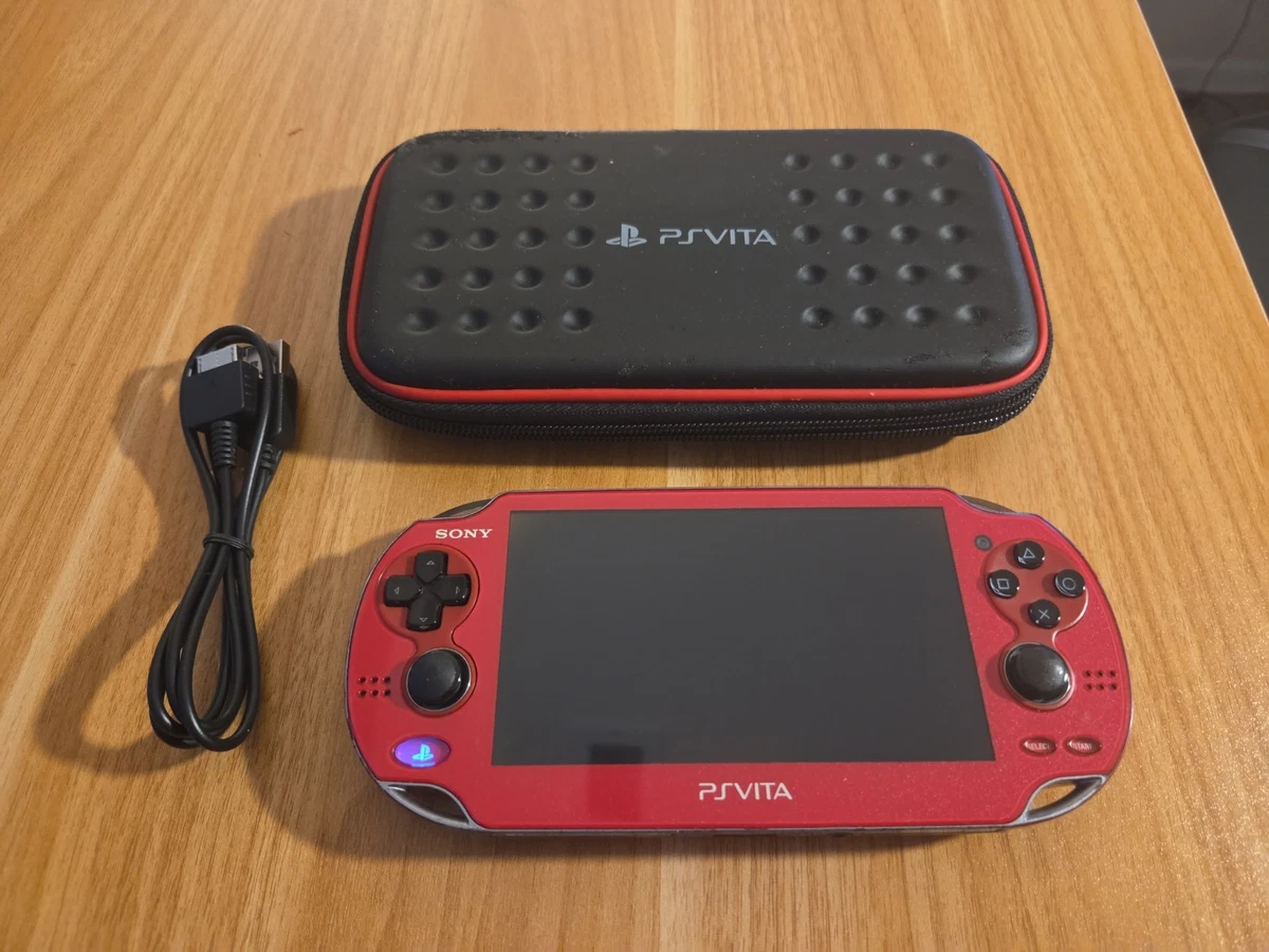Preços baixos em Sony PS Vita-PCH-1000 Vermelho Consoles de