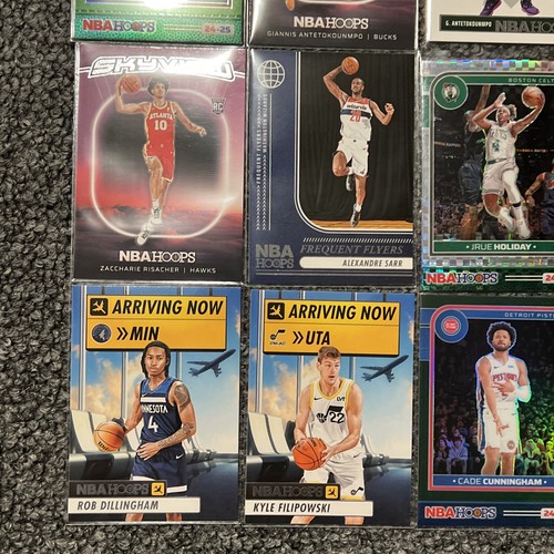 RARO ENORME LOTTO cerchi NBA 2024-25 (15) ROOKIES PARALLELS. CONTROLLA FOTO - Foto 6 di 6