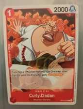 Curly Dadan OP13-009 – OP-13 – Playset 4x – Near Mint