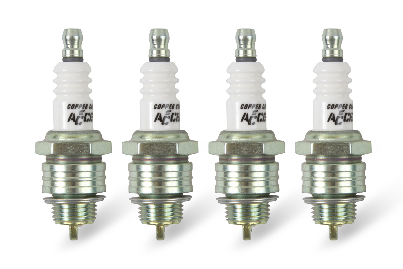 0437S-4 ACCEL HP Copper Spark Plug - Shorty