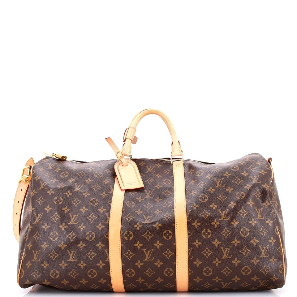 Bolso Bandolera Louis Vuitton Keepall Monograma Lona 55