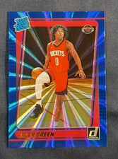 2021-22 Donruss Jalen Green Rated Rookie Blue Holo Laser /49