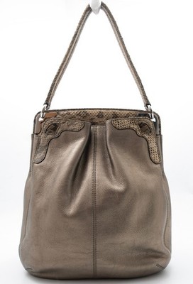 CARTIER MARCELLO HOBO TASCHE SCHULTERTASCHE SHOULDER BAG LUXUS PYTHOS METALLIC