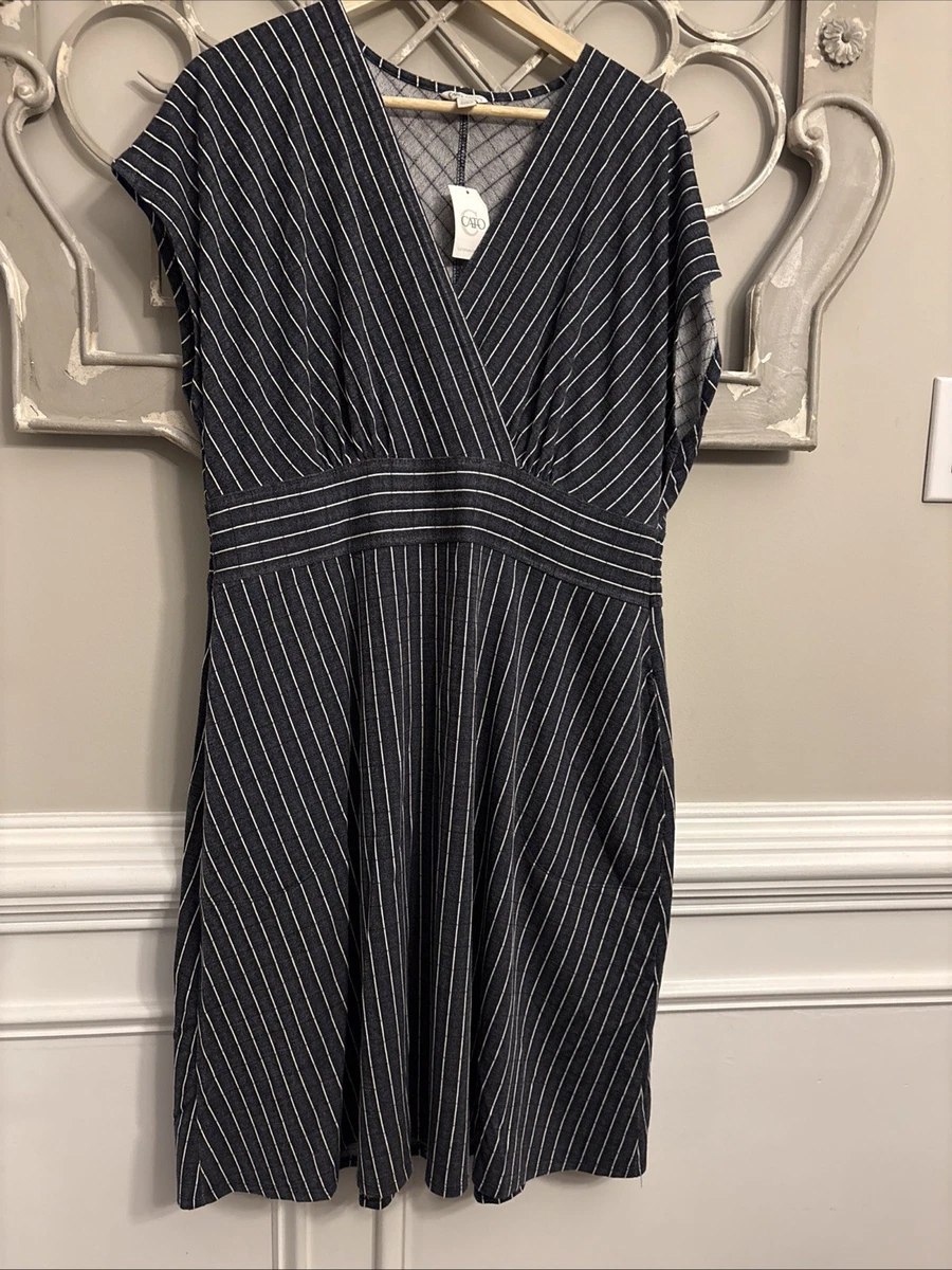 white mini dress fall Ives Front Tie Mini Dress M main image 0