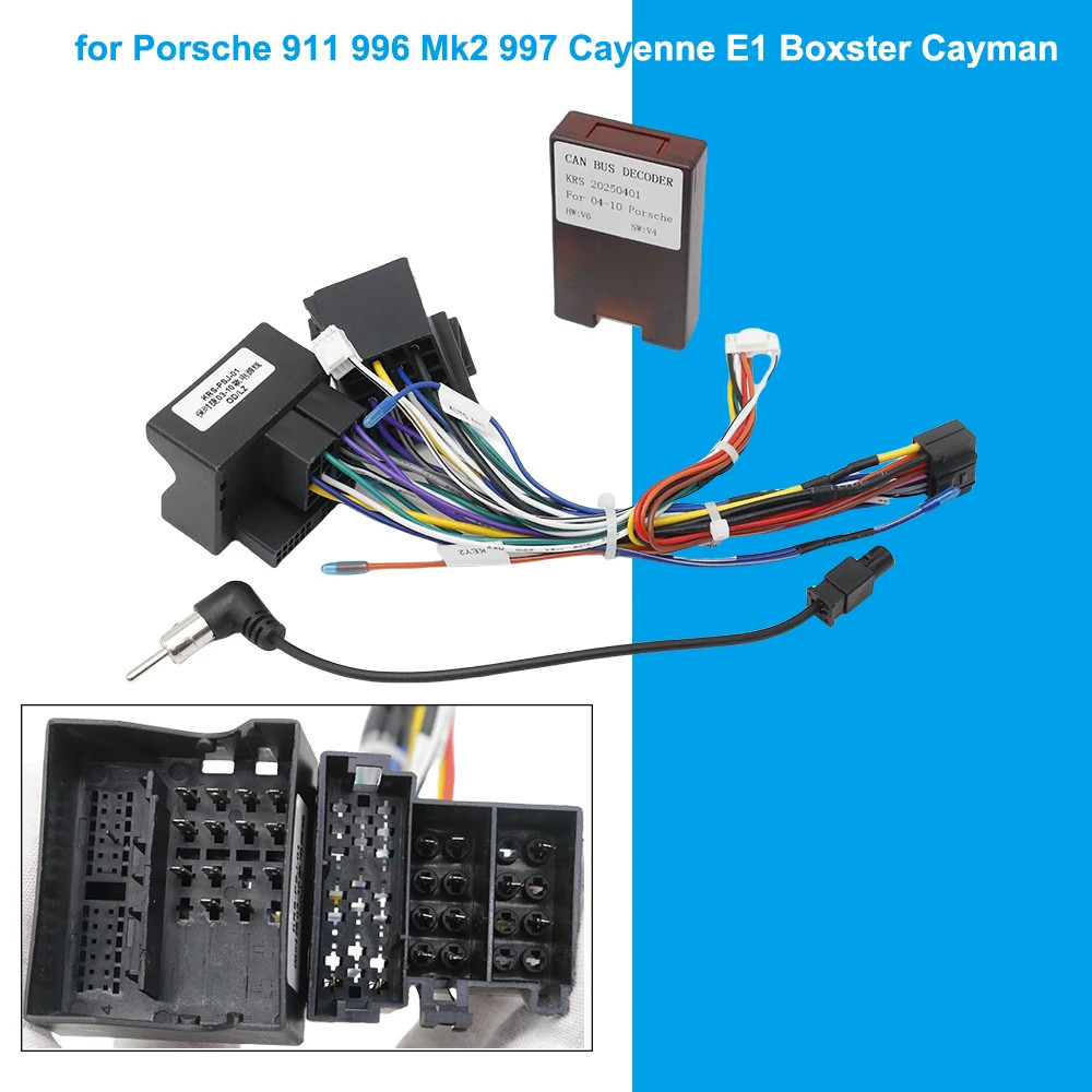 16Pin Car Cable Canbus for Porsche 911 996 Mk2 997 Cayenne E1
