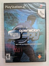 EyeToy Operation Spy PS2 Factory Sealed New Sony PlayStation 2 Eye Toy Game