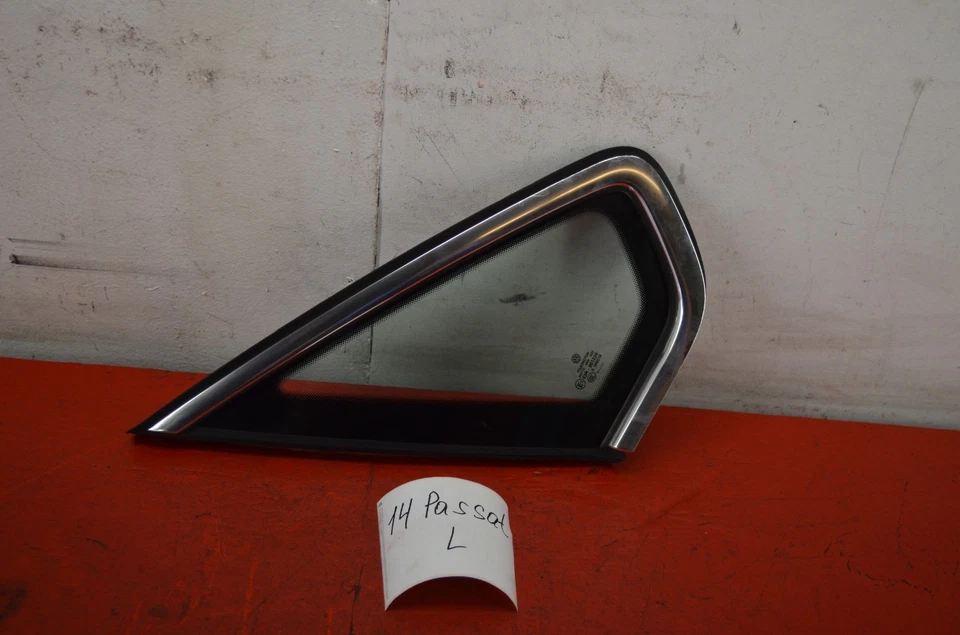 12-18 VOLKSWAGEN PASSAT CUARTO CONDUCTOR TRASERO IZQUIERDO CRISTAL OEM Foto 4 de 4