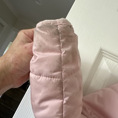 North Face Girls Reversible Mossbud Swirl Jacket - Pink - Size 6 - Picture 9 of 14