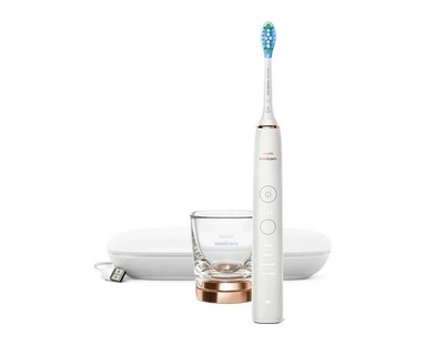 PHILIPS Sonicare DiamondClean 9000 Elektrische Zahnbürste - Rose Gold (HX991R)