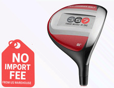 357 Fairway Hybrid Golf Club Senior Flex Right-Handed High-Performance Wood  
