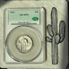 1920 STANDING LIBERTY QUARTER DOLLAR 25c 🔥CAC AU-55 🔥