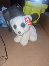 TY Original Beanie Babies 2021 ARI 6" White Polar Bear With Tags