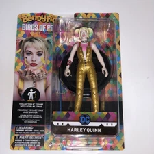 Harley Quinn DC Comics Figure Bendyfigs Birds Of Prey Noble Toys New Sealed
