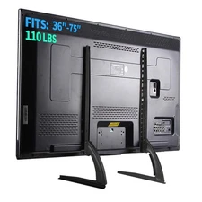 TV Stand Mount for Sony Bravia 55/65/75inch TVs, Table Top TV Stand Base, Hei...