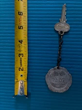 1927–1934 Vintage Hilton Minimax Hotel Fob (Waco, Texas)—Rare Early Hilton Piece