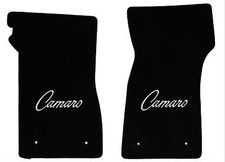 Lloyd Mats Classic Loop Front Floor Mats With Logos 1968 1969 Chevrolet Camaro