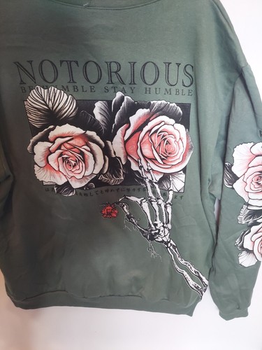 Men's Fresh Laundry Notorious Green Hoodie 3X - Picture 11 of 15