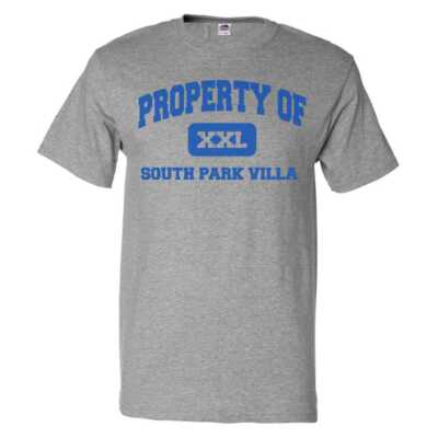 Property of South Park Villa T shirt Funny Tee
