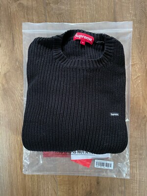 Supreme Melange Rib Knit Sweater (Black), Size S | eBay Supreme Melange Rib Knit Sweater (Black), Size S | eBay